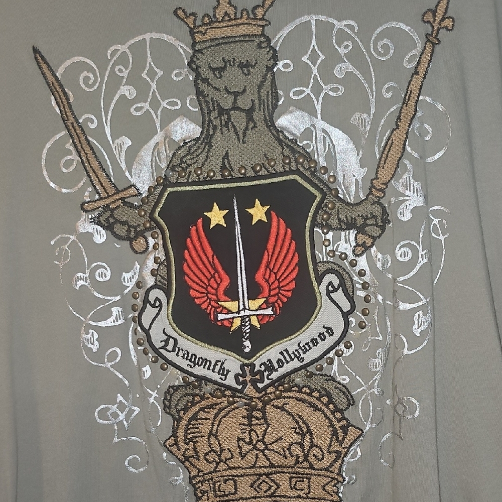 Gray Graphic Men's Shirt